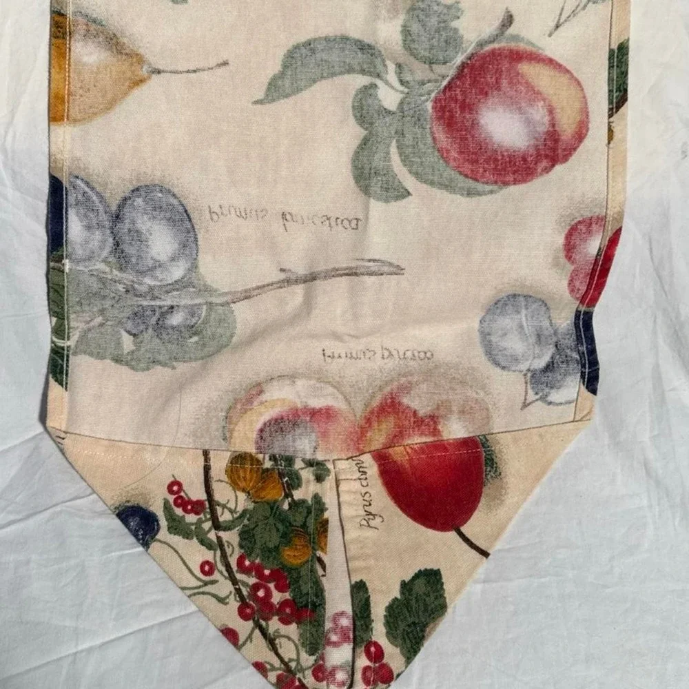Vintage Tapestry Fruit Table Runner  & Wall Hanging 65x11.5 - Great Condition